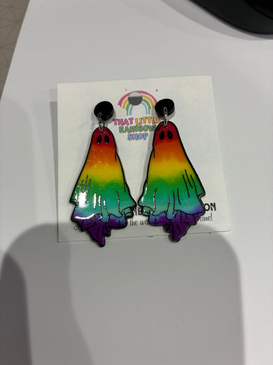 Rainbow ghosts Earrings