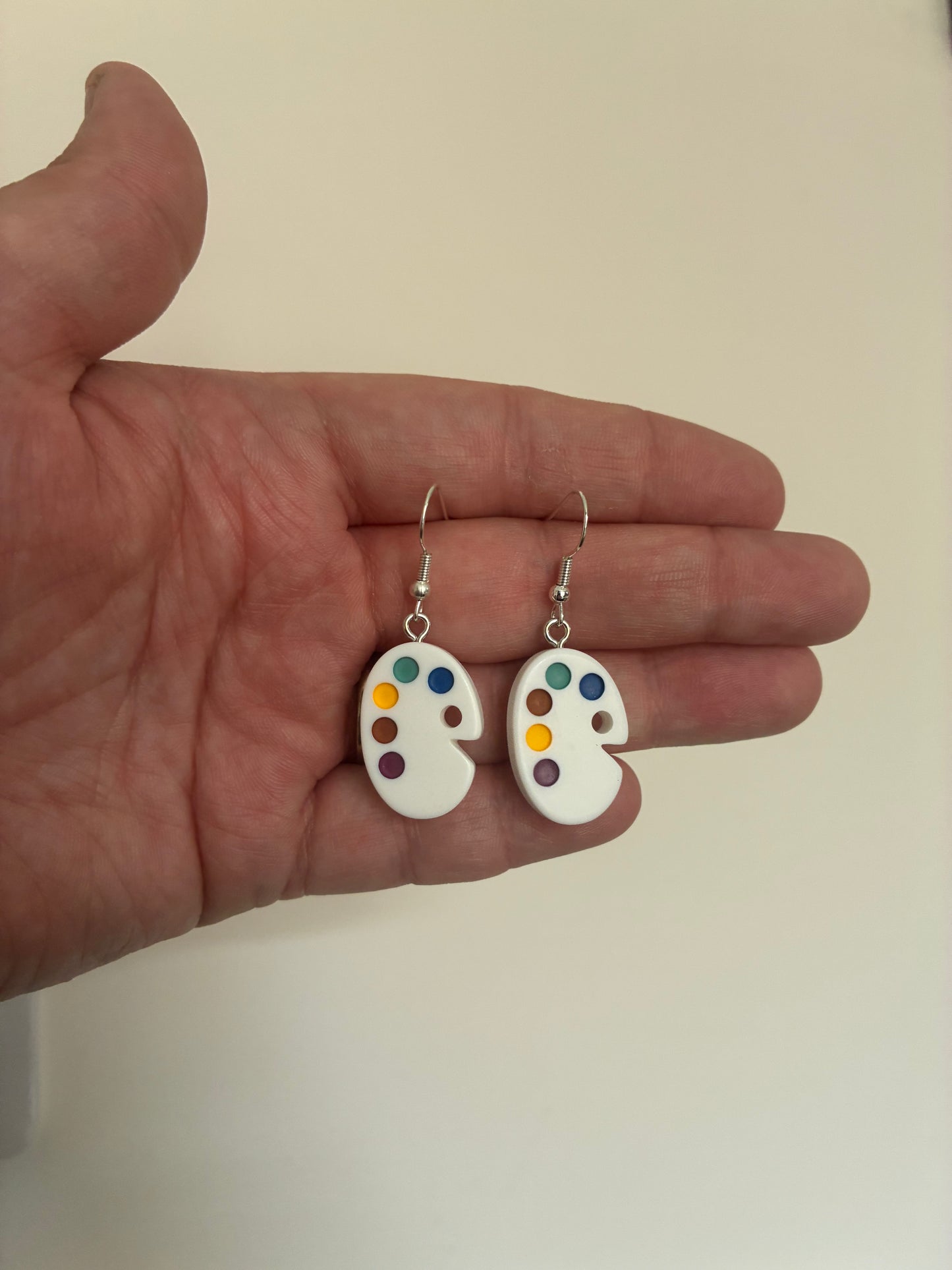 Paint pallette Earrings