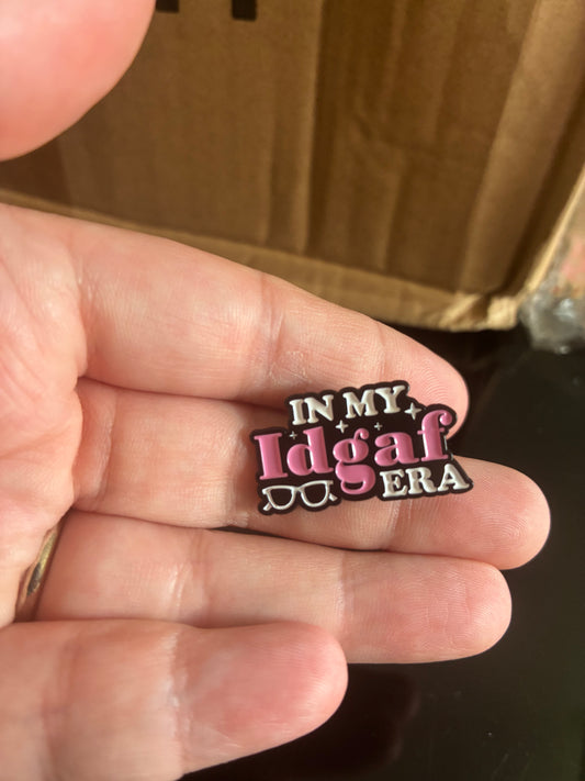 Idgaf Era Pin badge