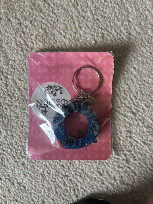 Resin keyring