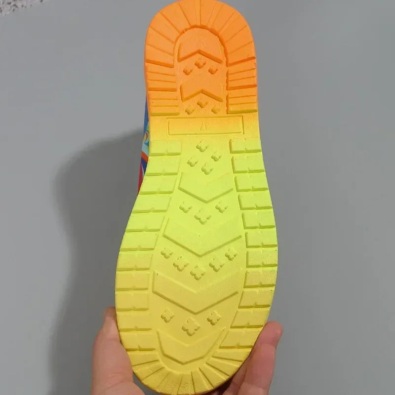 Women's Rainbow Canvas Shoes